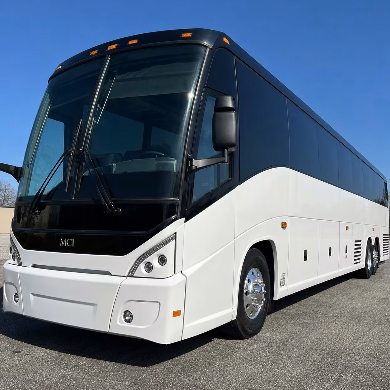 olympia 56 passenger charter bus rental