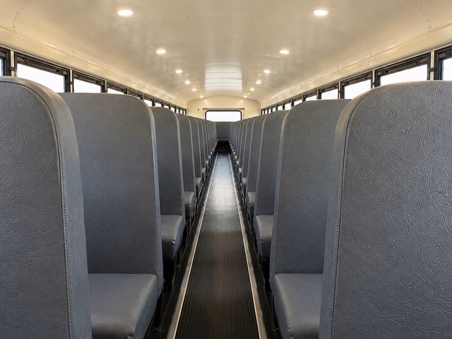 school bus interior
