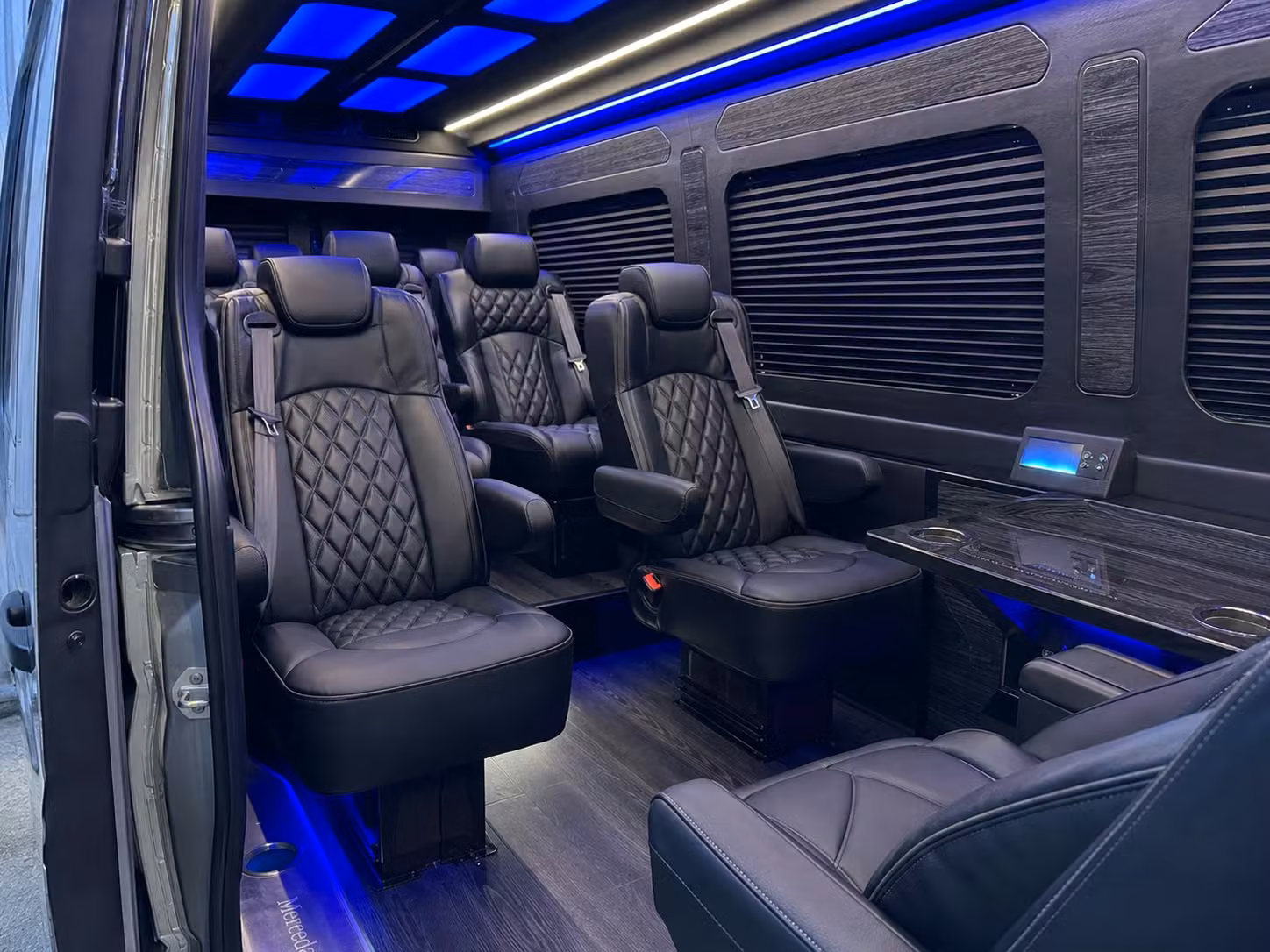 sprinter van transportation for groups and events across olympia