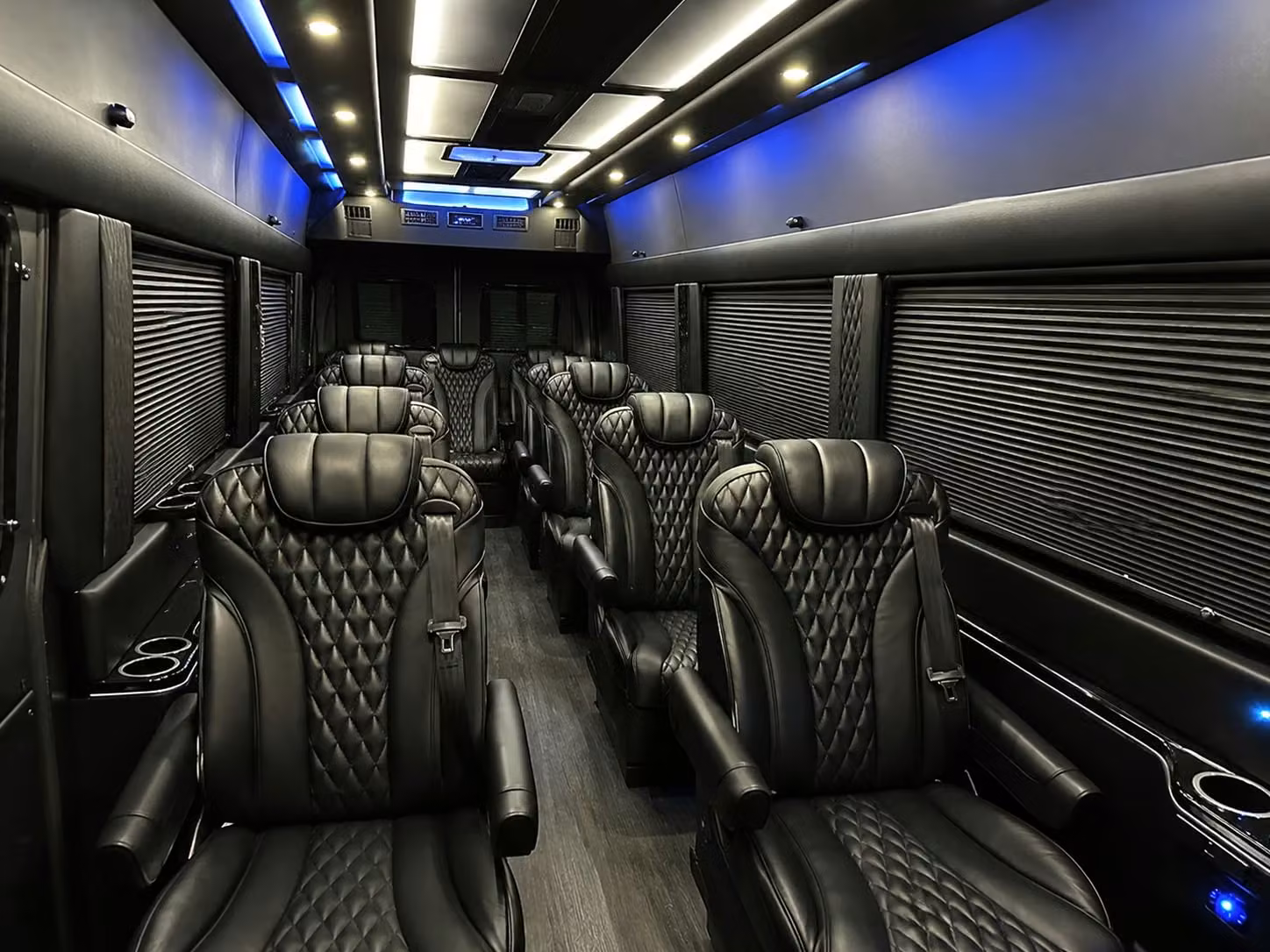 sprinter van with driver interior